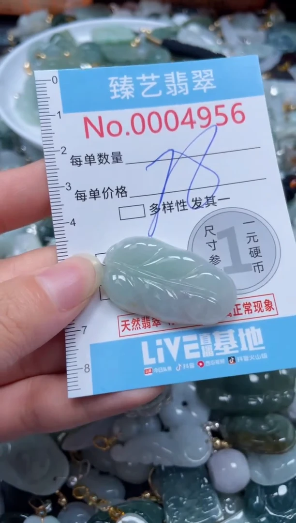 颈饰未镶嵌翡翠4956