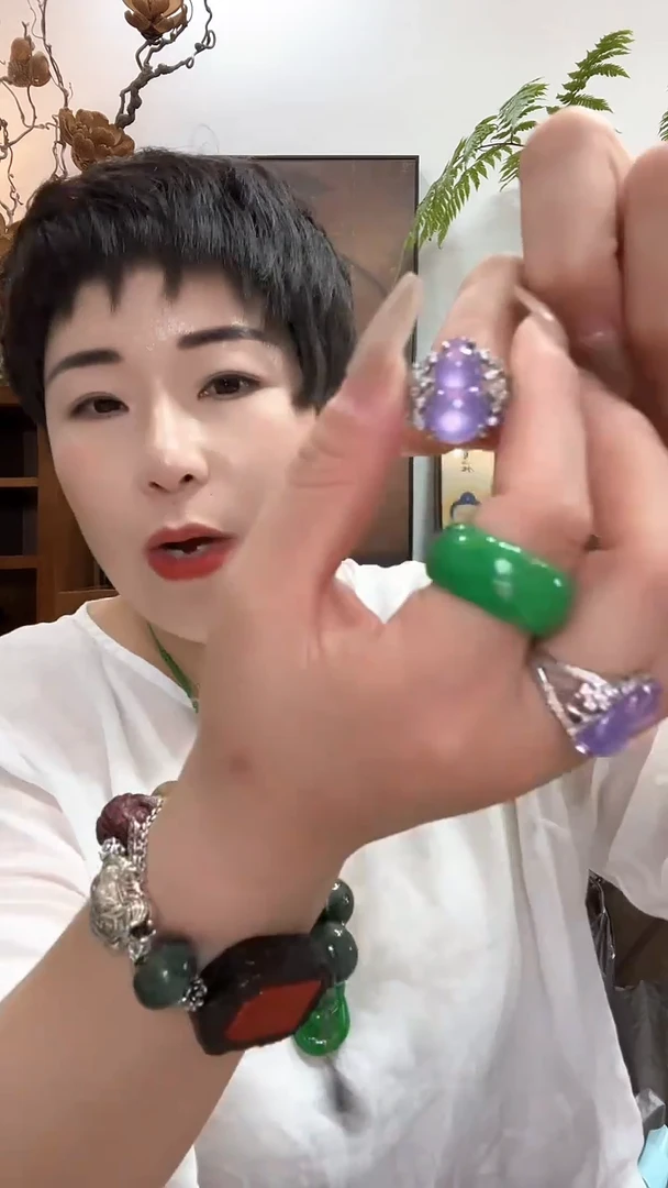 吊坠(赠链)合金翡翠382