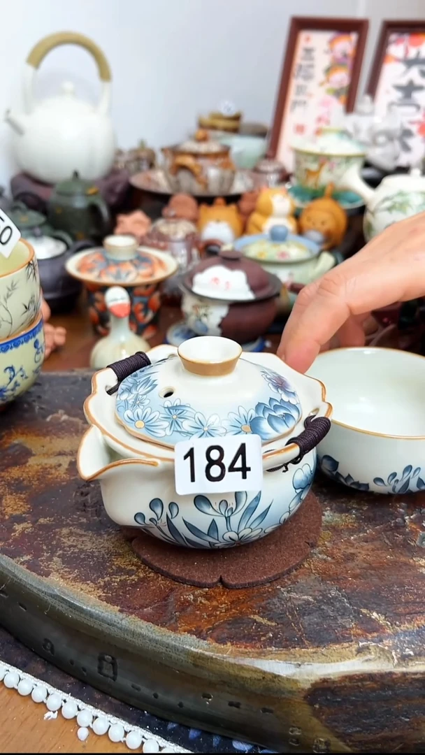 【茶瓷物语】大宝瓶配杯184