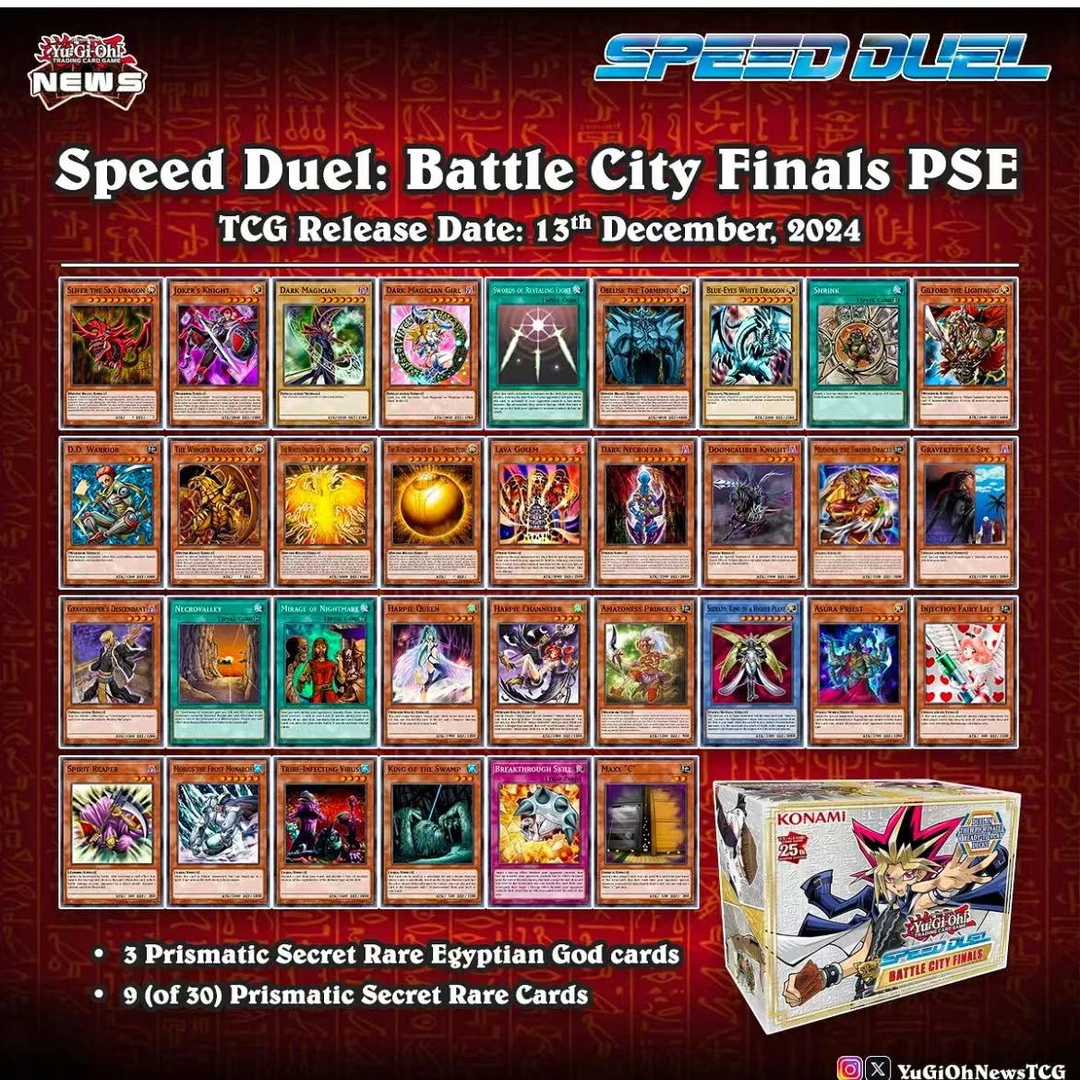 派 konami游戏王英文SPEED决斗都市决赛篇系列盲盒【拆盒】