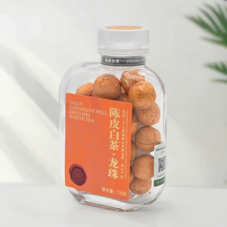 【正品代购】许昌东茶叶来定制福鼎白茶2020一级寿眉陈皮白茶龙珠茶