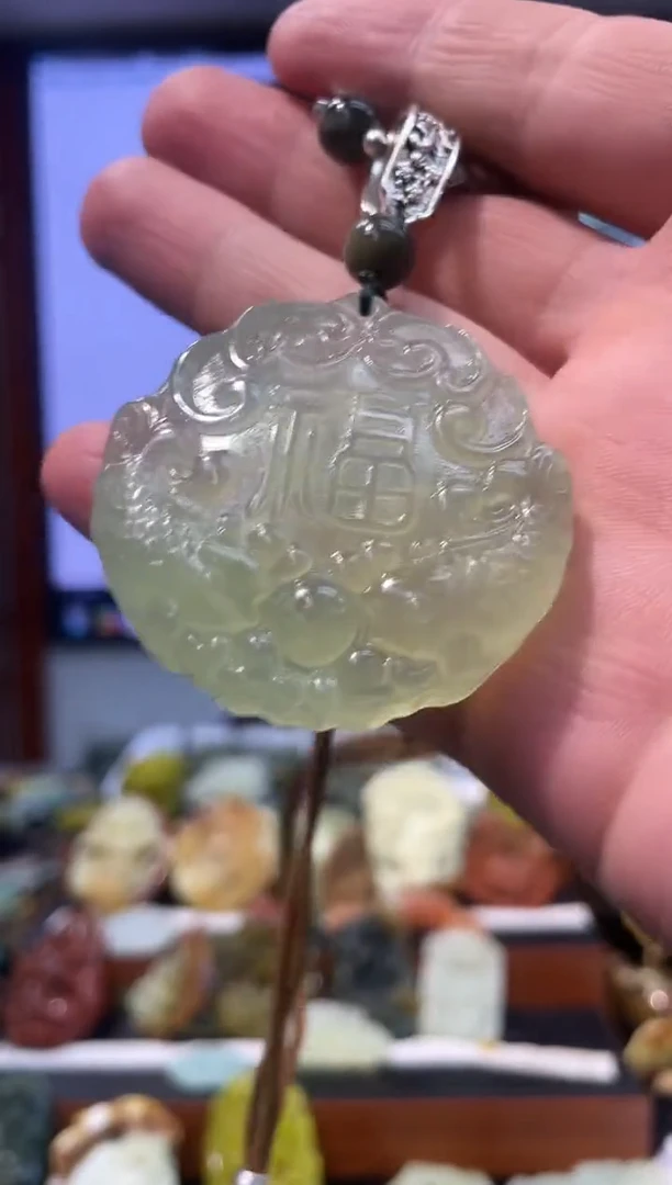 【闪购商品】岫玉吊坠未镶嵌·