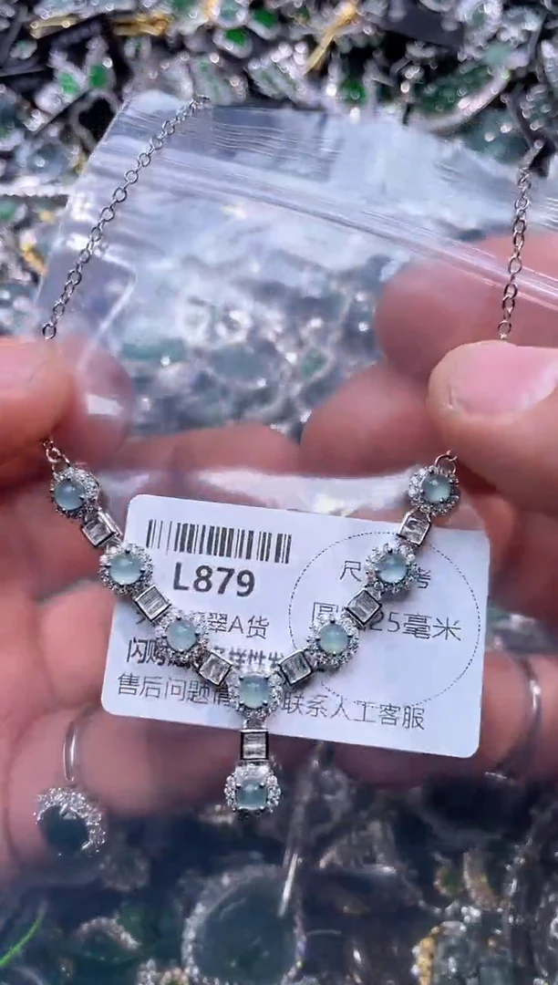 【闪购商品】翡翠颈饰未镶嵌L879项链