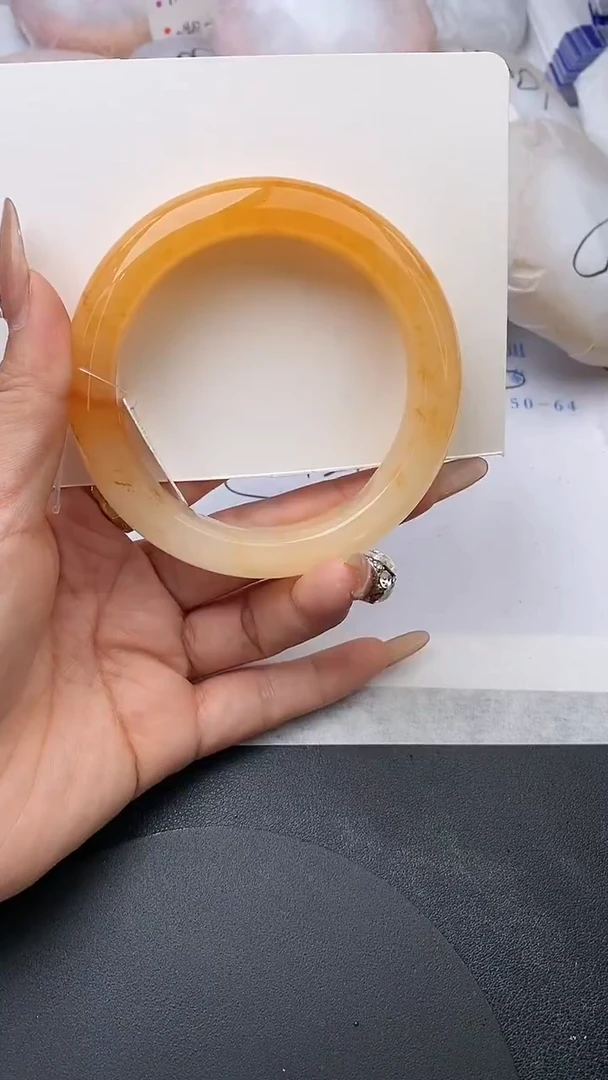 未镶嵌手镯石英质玉w107-HHB62+