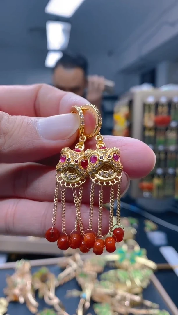 【闪购商品】翡翠耳饰合金020翡翠耳包