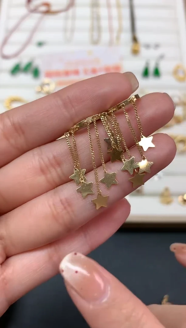 【闪购商品】18K金耳饰耳包A162|1980