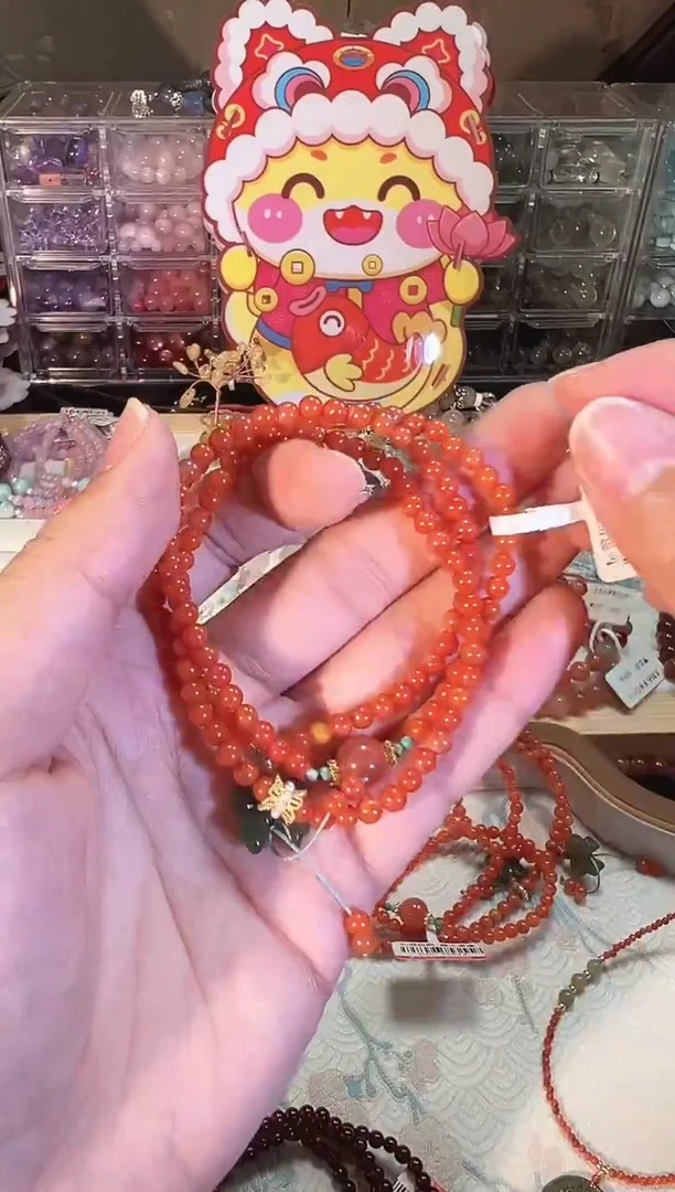 【闪购商品】南红玛瑙手链未镶嵌Q851多样性发货一件