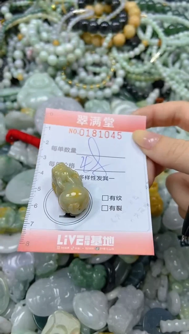 颈饰未镶嵌翡翠闪购0181045