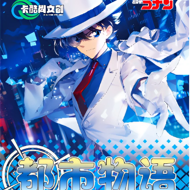 大fang【拆包】卡酷尚文创《名侦探柯南》都市物语 A6 色纸(默认代拆）