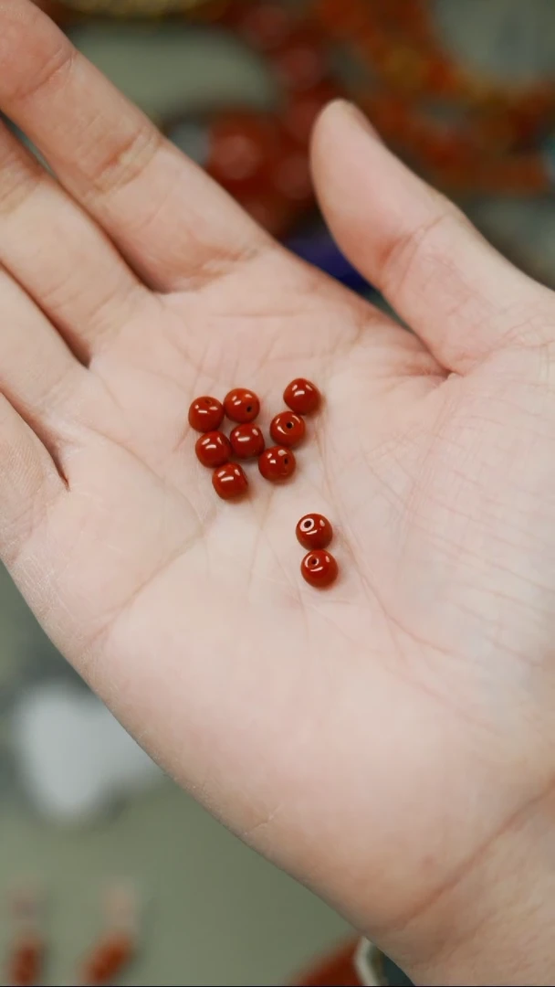 【闪购商品】南红玛瑙文玩配饰未镶嵌文玩配饰