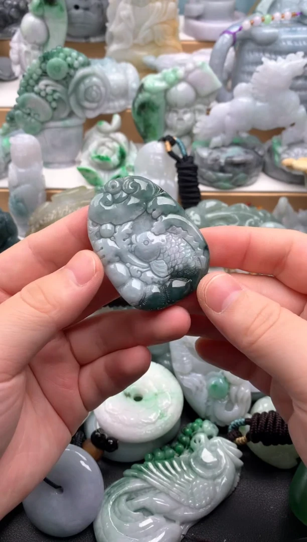 吊坠(不含链)未镶嵌翡翠1