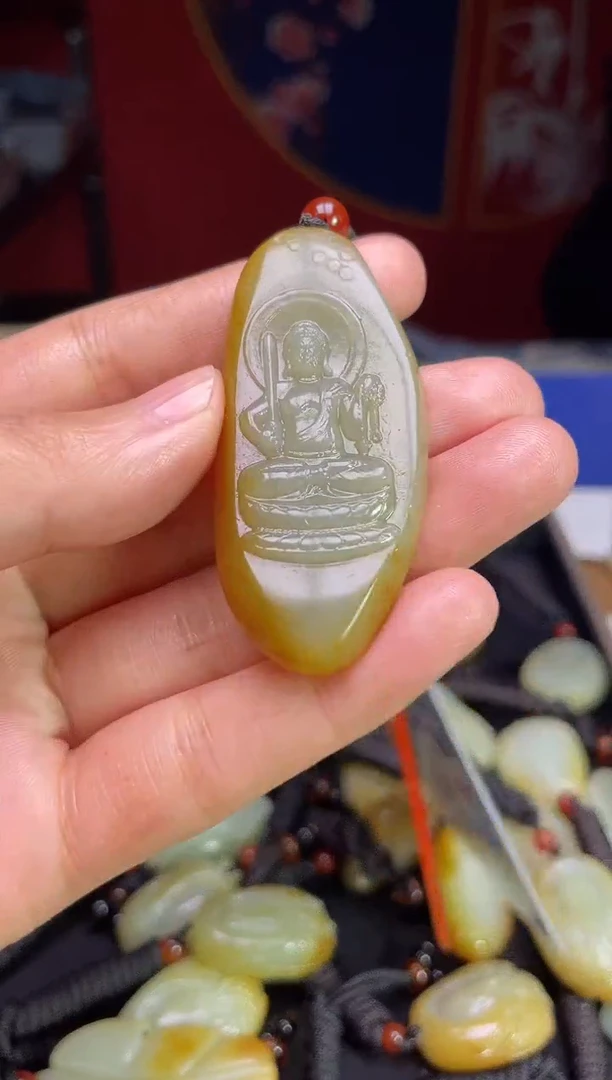 颈饰未镶嵌和田玉123