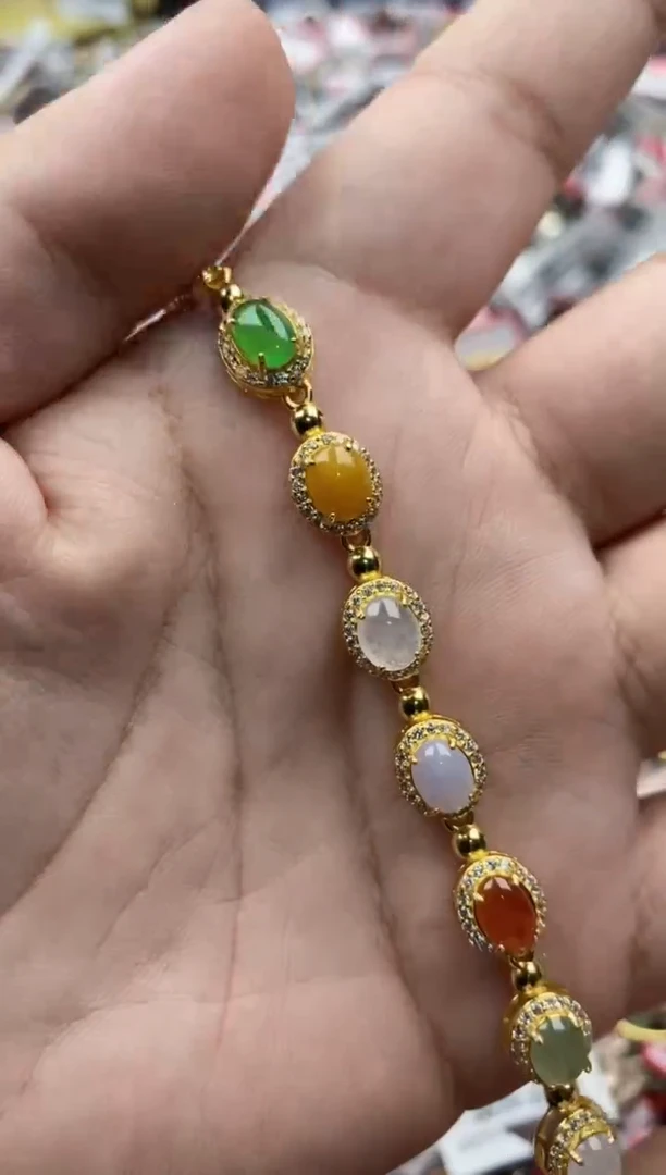 【闪购商品】翡翠戒指银S925镶嵌222222---9