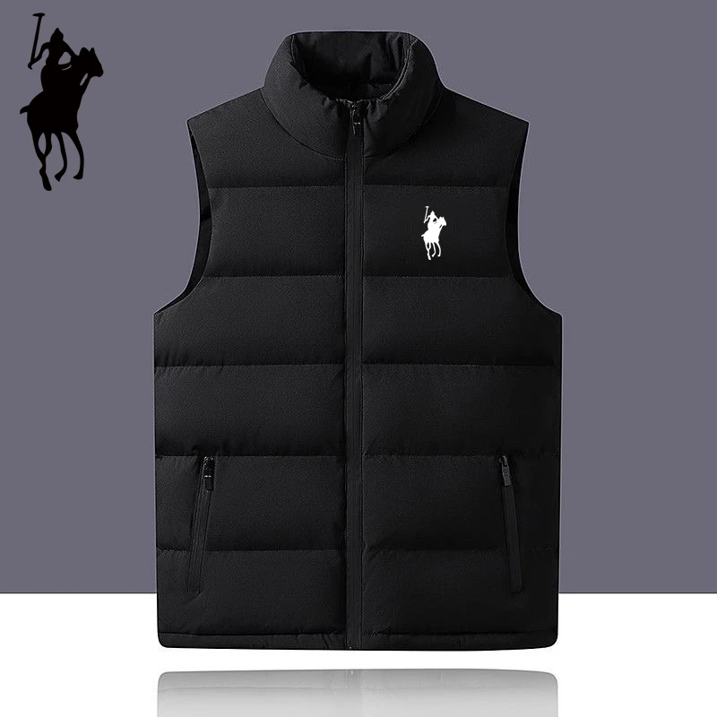 【商场撤柜】立领羽绒马甲涂层秋冬标准常规款防风防水