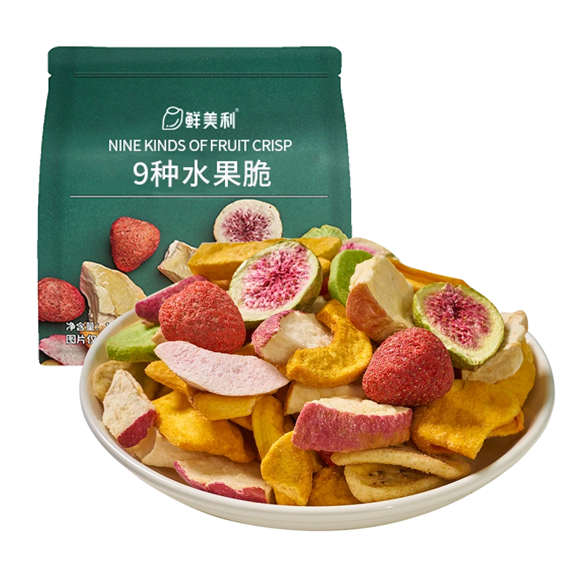 鲜美利混合水果干100g
