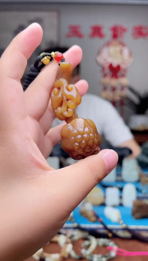 和田玉未镶嵌挂件1