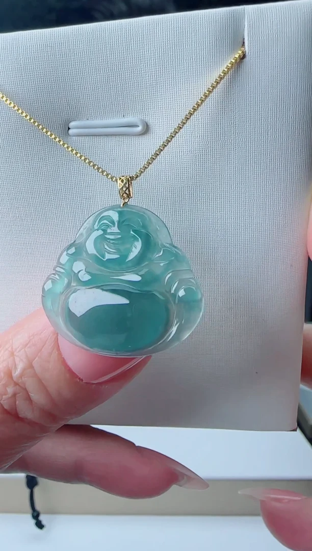 【闪购商品】翡翠颈饰18K金镶嵌多样性随机一件发货