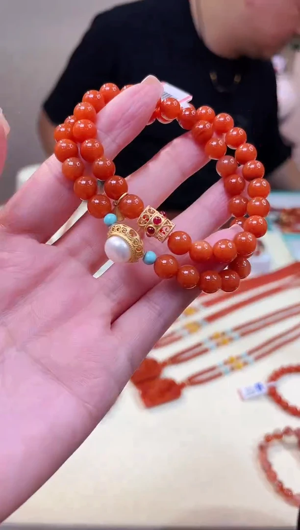 未镶嵌手链南红玛瑙@@ZY20306005