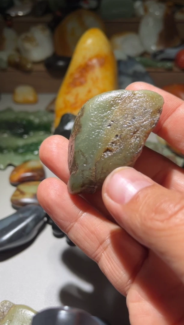 未镶嵌和田玉（子料）挂件 和田玉（子料）