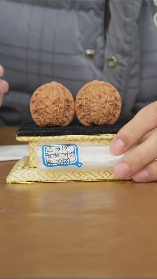 把件文玩核桃非嫁接将军帽