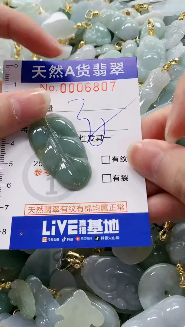 颈饰未镶嵌翡翠纯天然a货翡翠