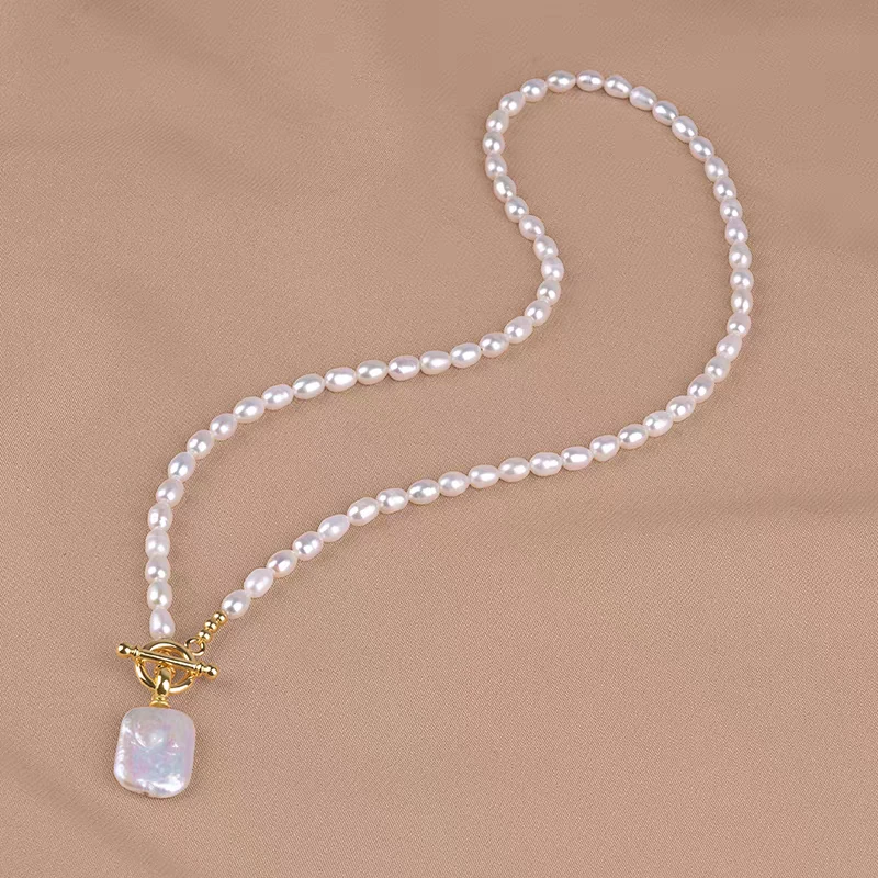 天然淡水珍珠项链   XL1063