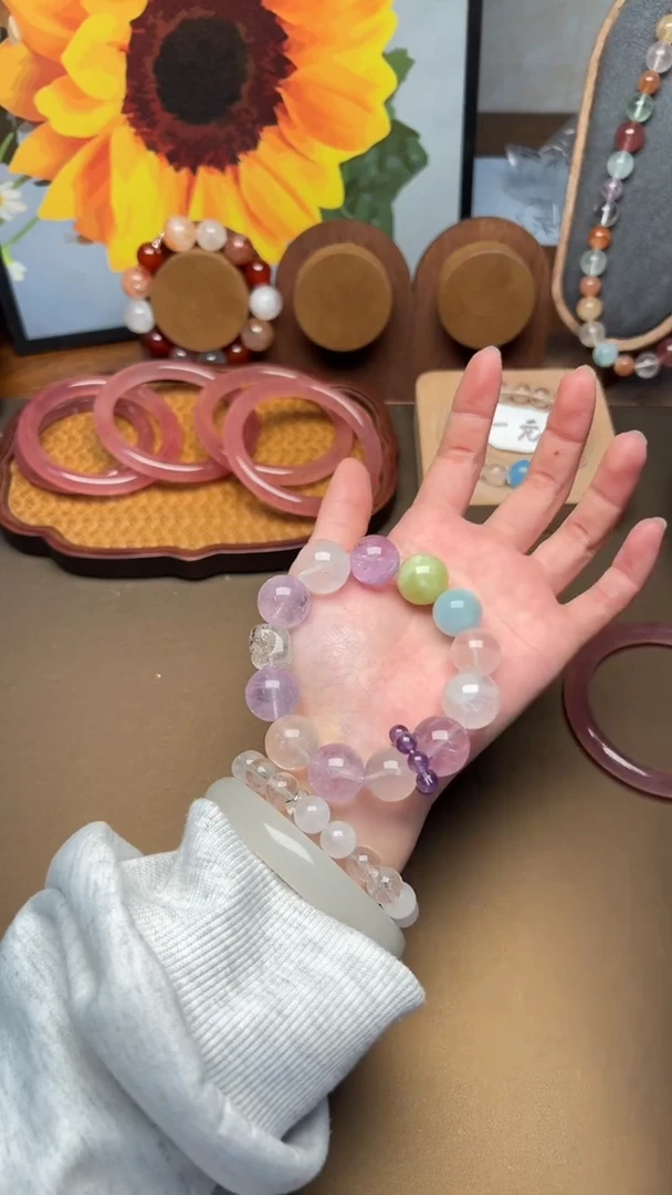 未镶嵌手串水晶1