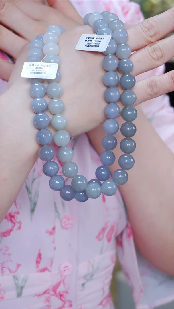 和田玉未镶嵌项链64【】多样性发一珠径11+