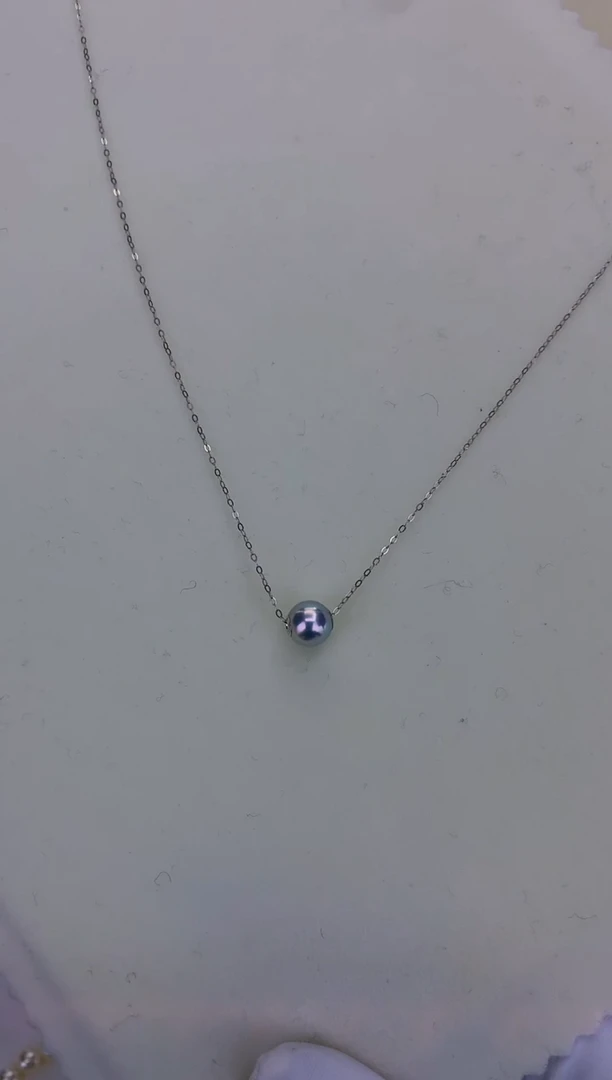 18K金镶嵌DA海水珍珠 GD065 7-8 真多麻路路通