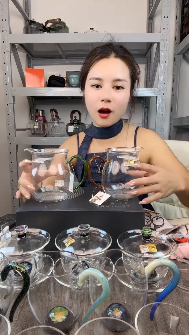 手工艺品玻璃叫****?禾器 观禄煮茶器 琥珀色