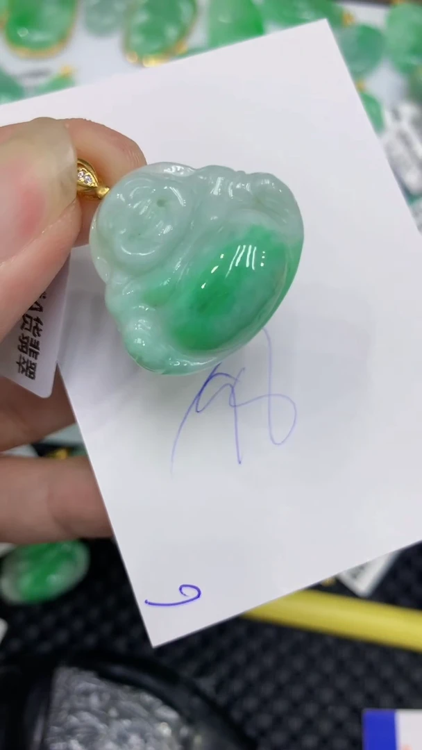 颈饰未镶嵌翡翠缅甸A货翡翠