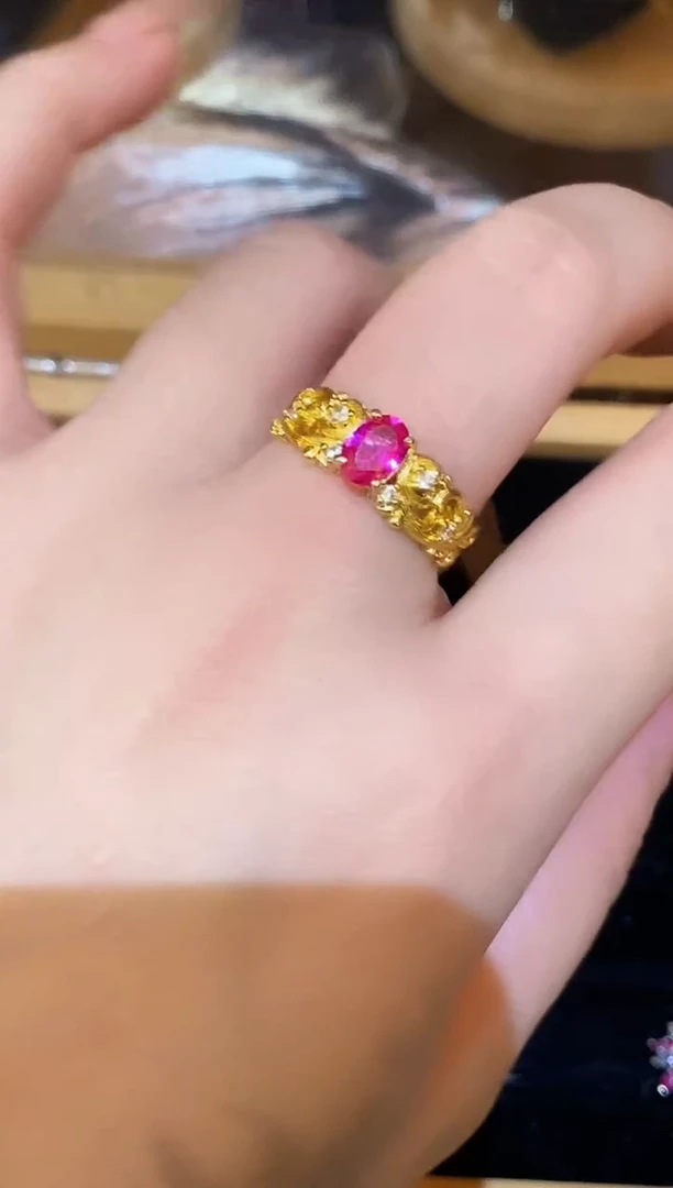 琉璃铜合金楚楚珠宝中古甄选不退换