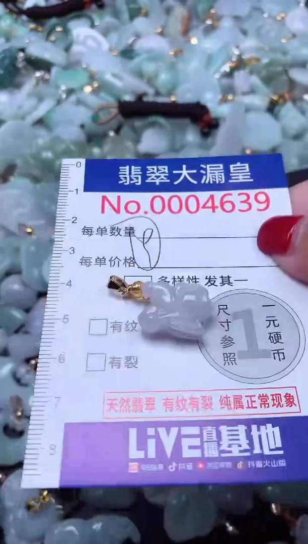 颈饰未镶嵌翡翠4638