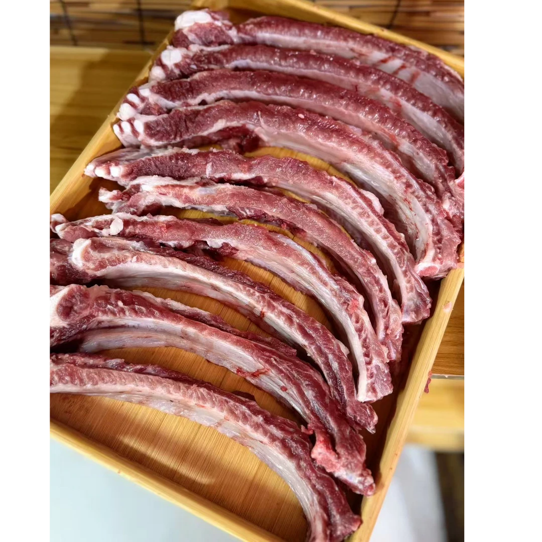 【顺丰冷链包邮】苏北庆哥农家黑毛土猪精排熟食喂养