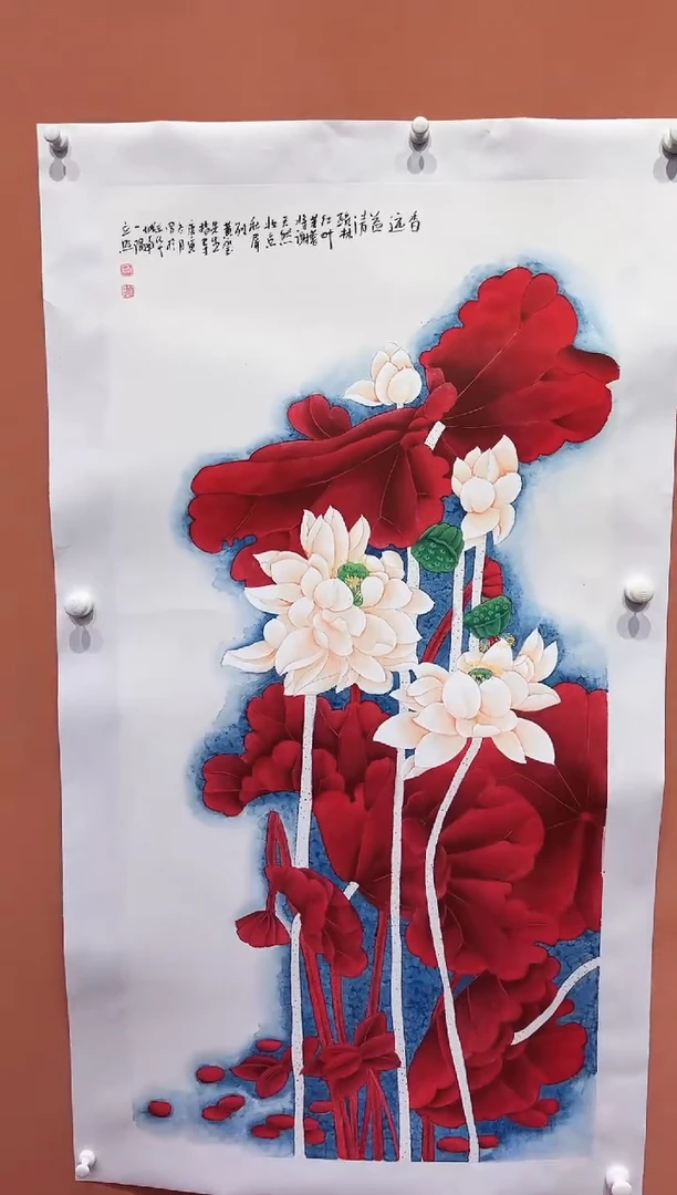 国画师立照老师国画作品