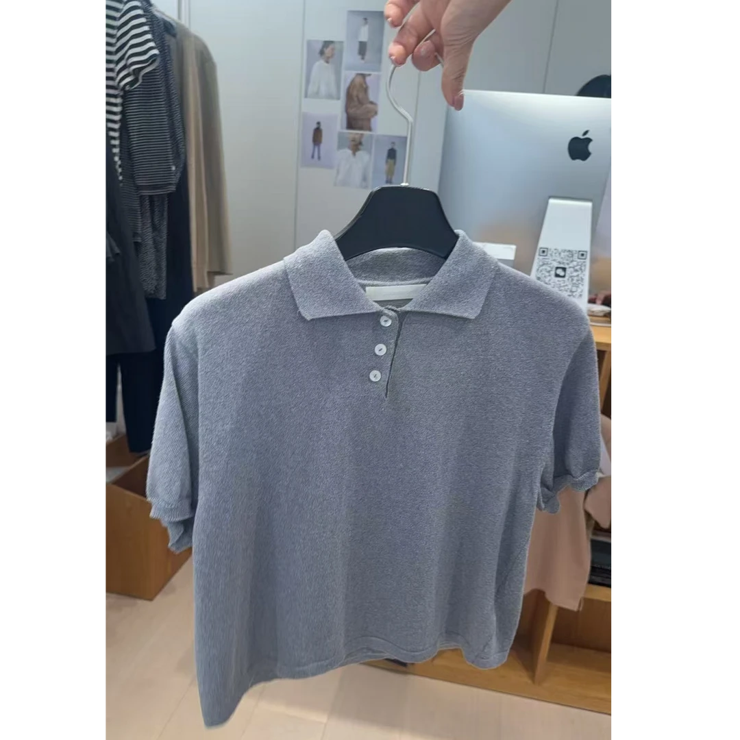 东大门th翻领短袖T恤/NO退换