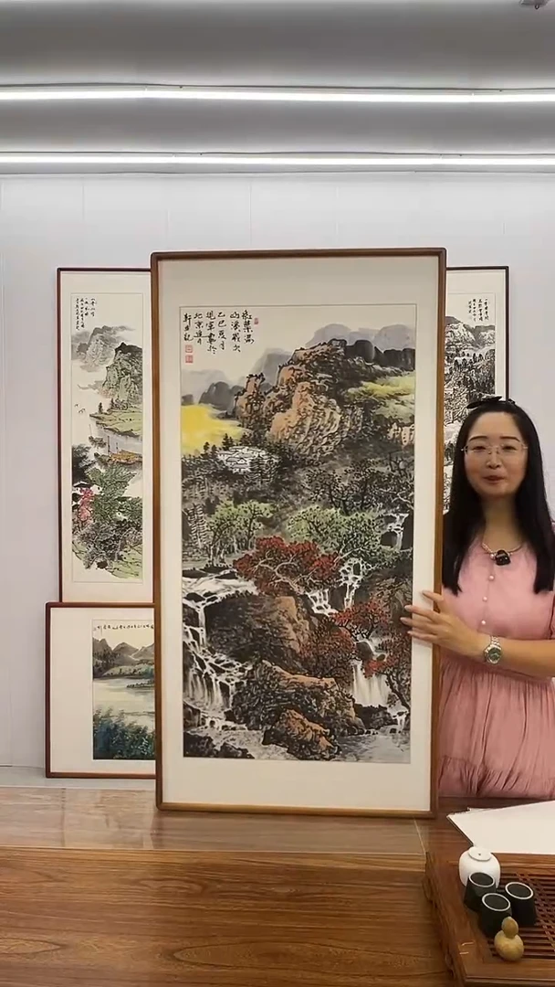 国画张现军   120*60  山水
