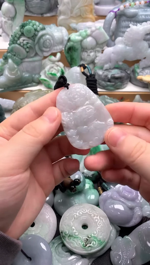 吊坠(不含链)未镶嵌翡翠1