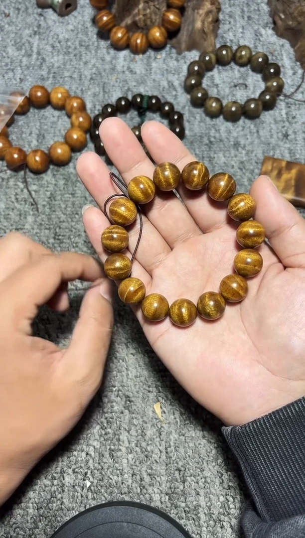 金丝楠手串/手链枯木老料1.5药香味158