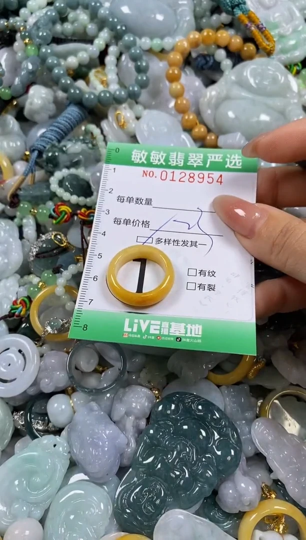 【闪购商品】翡翠颈饰未镶嵌闪购0128954多样性发其一