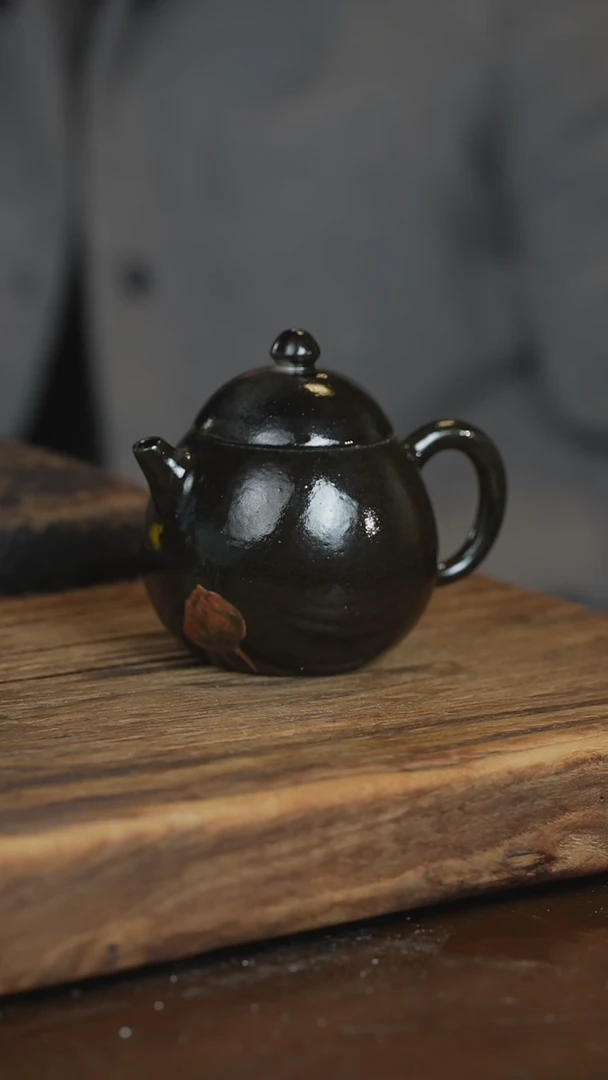 【闪购商品】1浪鬼柴烧无相系列壶