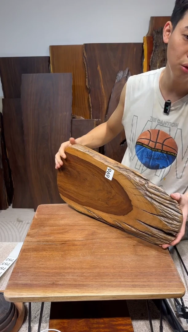 风车木（黑檀木）尺寸52*25*3编号696