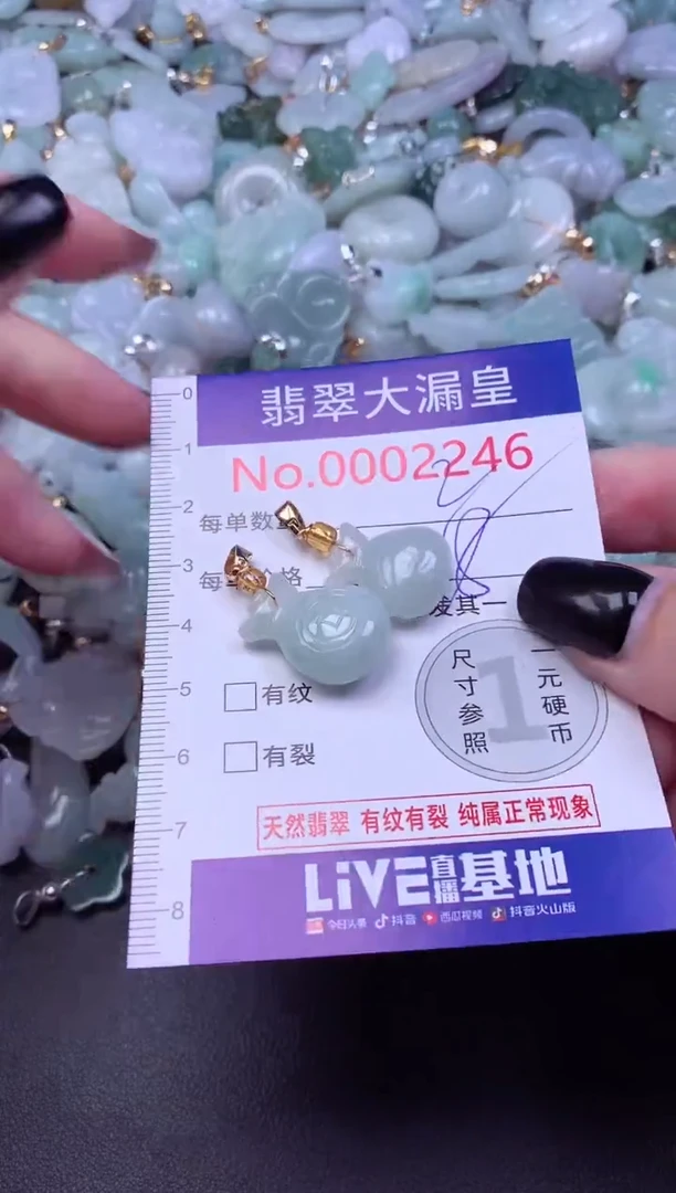 颈饰未镶嵌翡翠2246