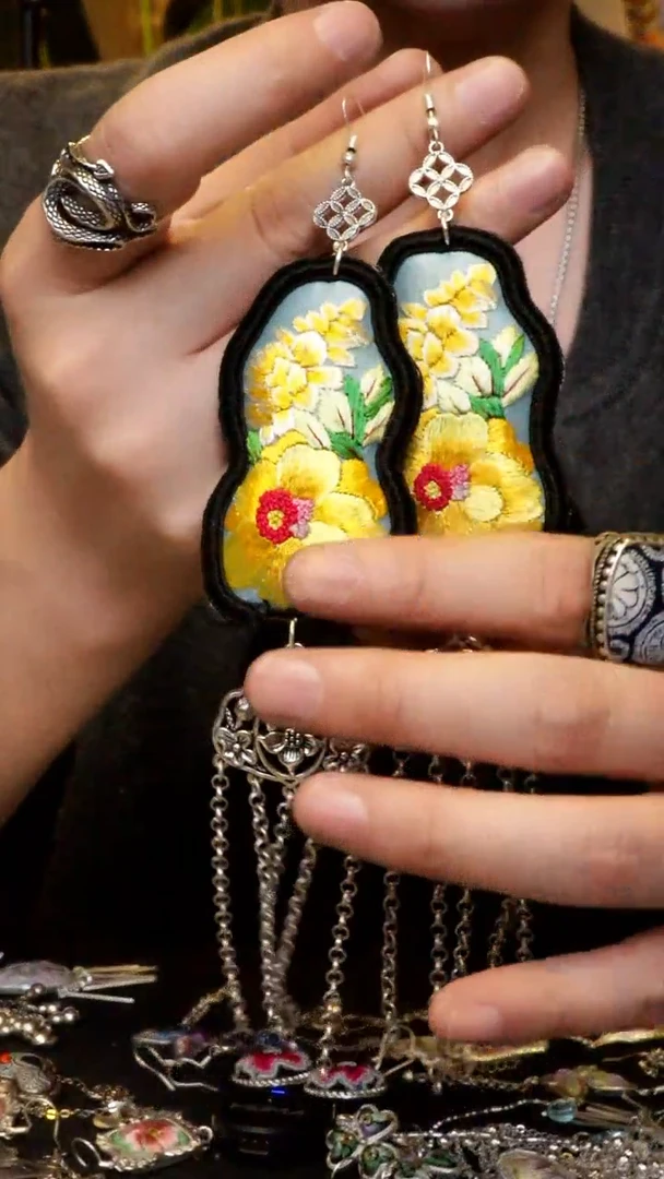 【闪购商品】刺绣0103高吉文创   直播老绣