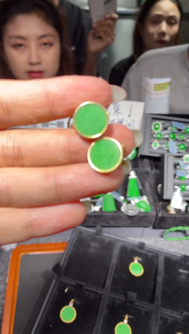 银S925镶嵌定制翡翠34定制翡翠-多样性发货（发其一）