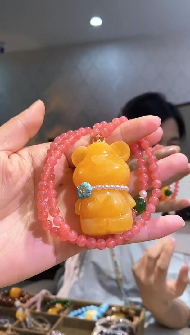 未镶嵌琥珀裸石天然琥珀蜜蜡首饰