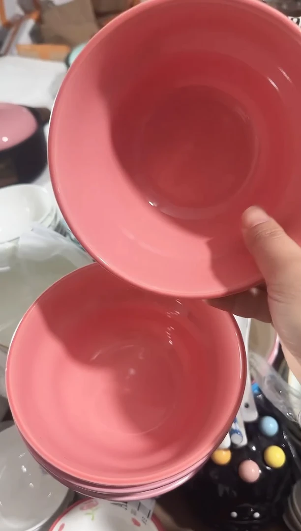 【6寸★2个】黑点针眼属正常陶瓷都有介意慎拍微瑕破损包赔