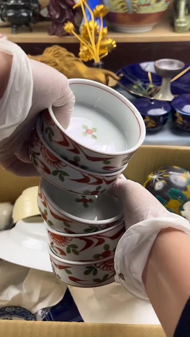 瓷片野*英歌瓷器满28包邮