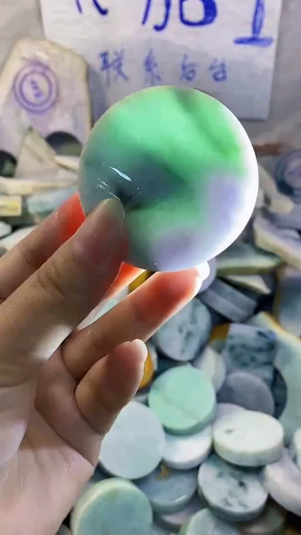 裸石翡翠纯天然翡翠A货39