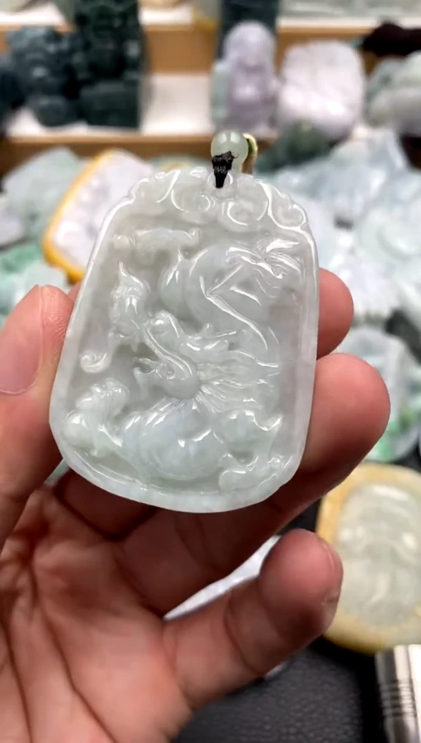 吊坠(不含链)未镶嵌翡翠1